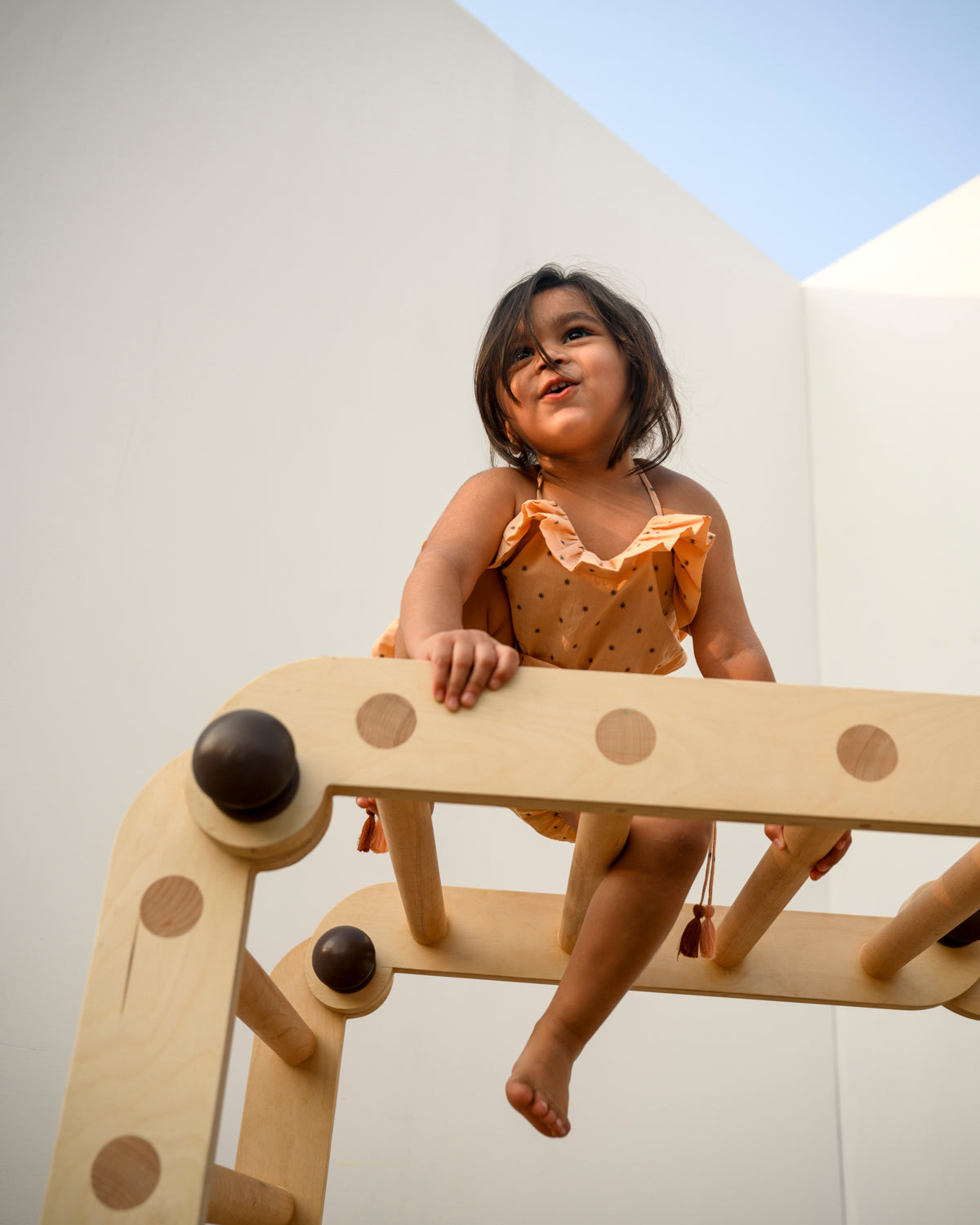 Transformable Pikler jungle gym