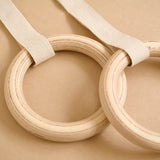 Gymnastic Rings or “Roman” Rings Attachment for Transformable Pikler Triangle