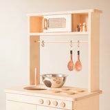 Wooden Kitchen Set for Pretend Play