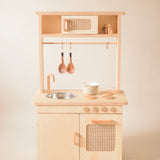 Wooden Kitchen Set for Pretend Play