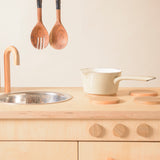 Wooden Kitchen Set for Pretend Play
