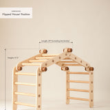 Bloon Pikler MAX (Transformable Pikler Triangle) Jungle Gym
