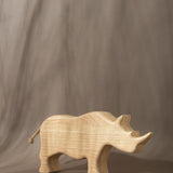 Wooden Rhinoceros
