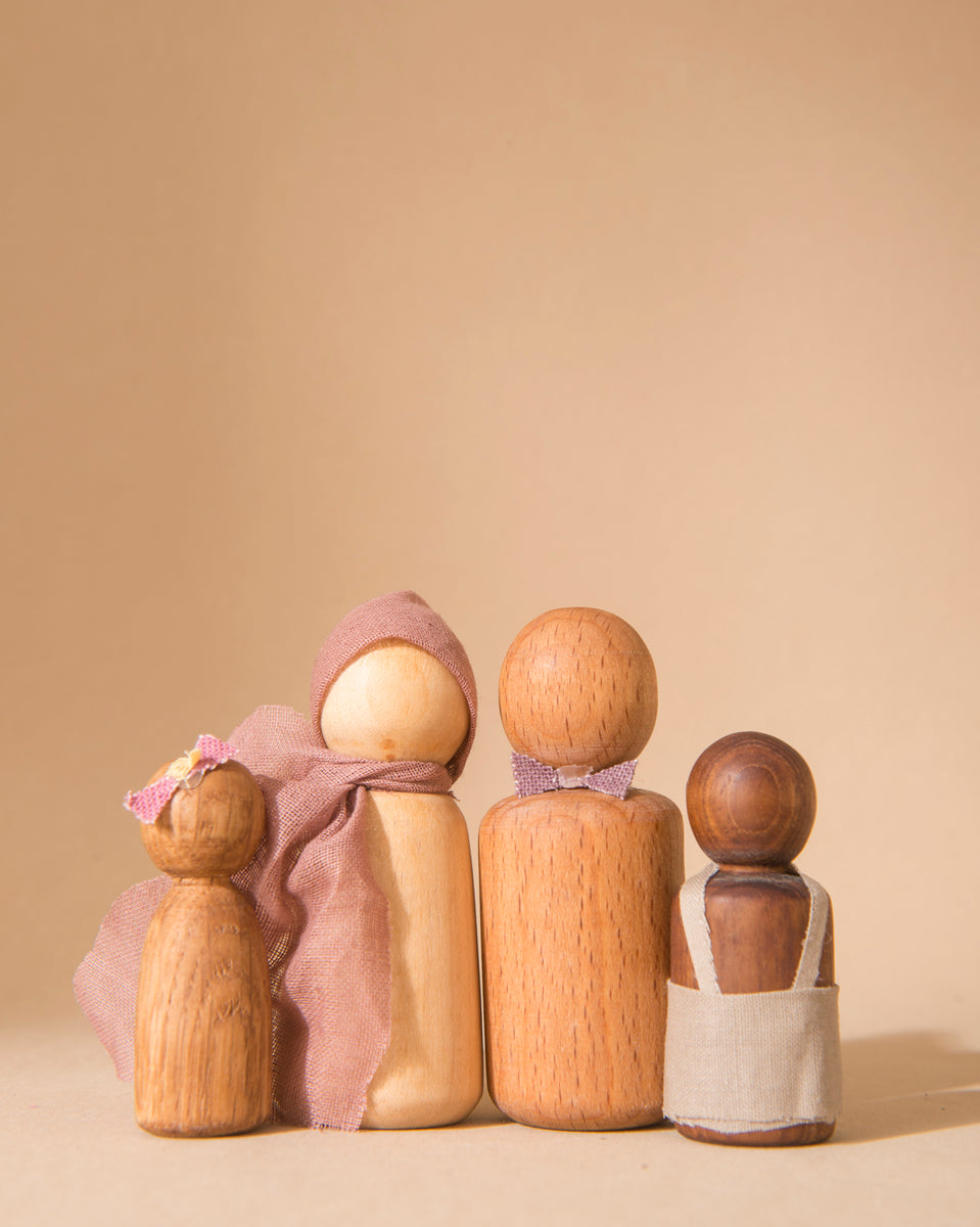 Wee Folk Wooden Dolls  Waldorf Peg Dolls For Kids - Bloon Toys – bloon toys