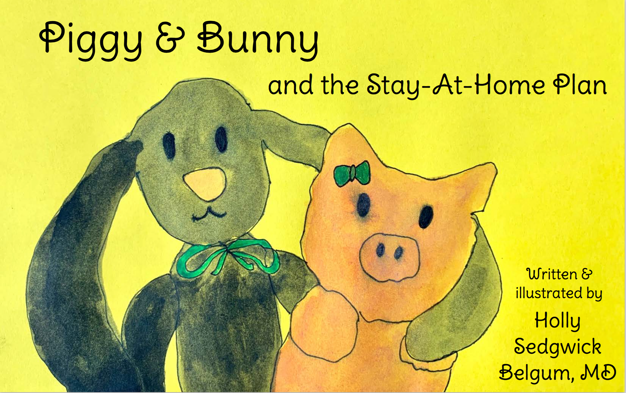 Dr Holly Belgum writes a children's book to bring comfort during the crisis
