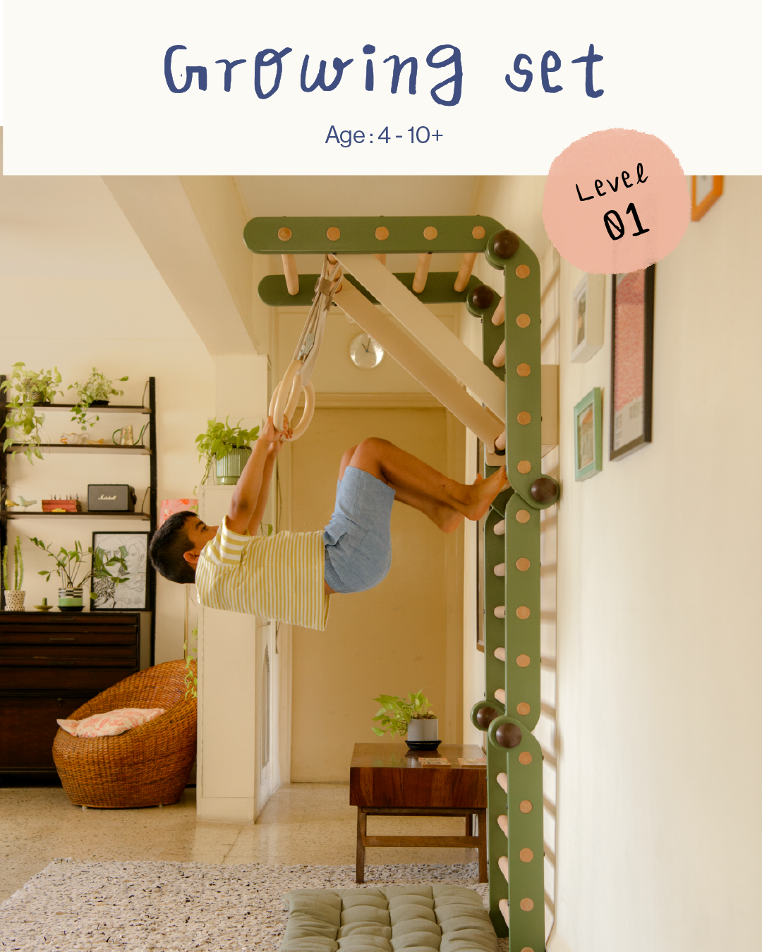 Growing Set Level 1 | Pikler Jungle Gym
