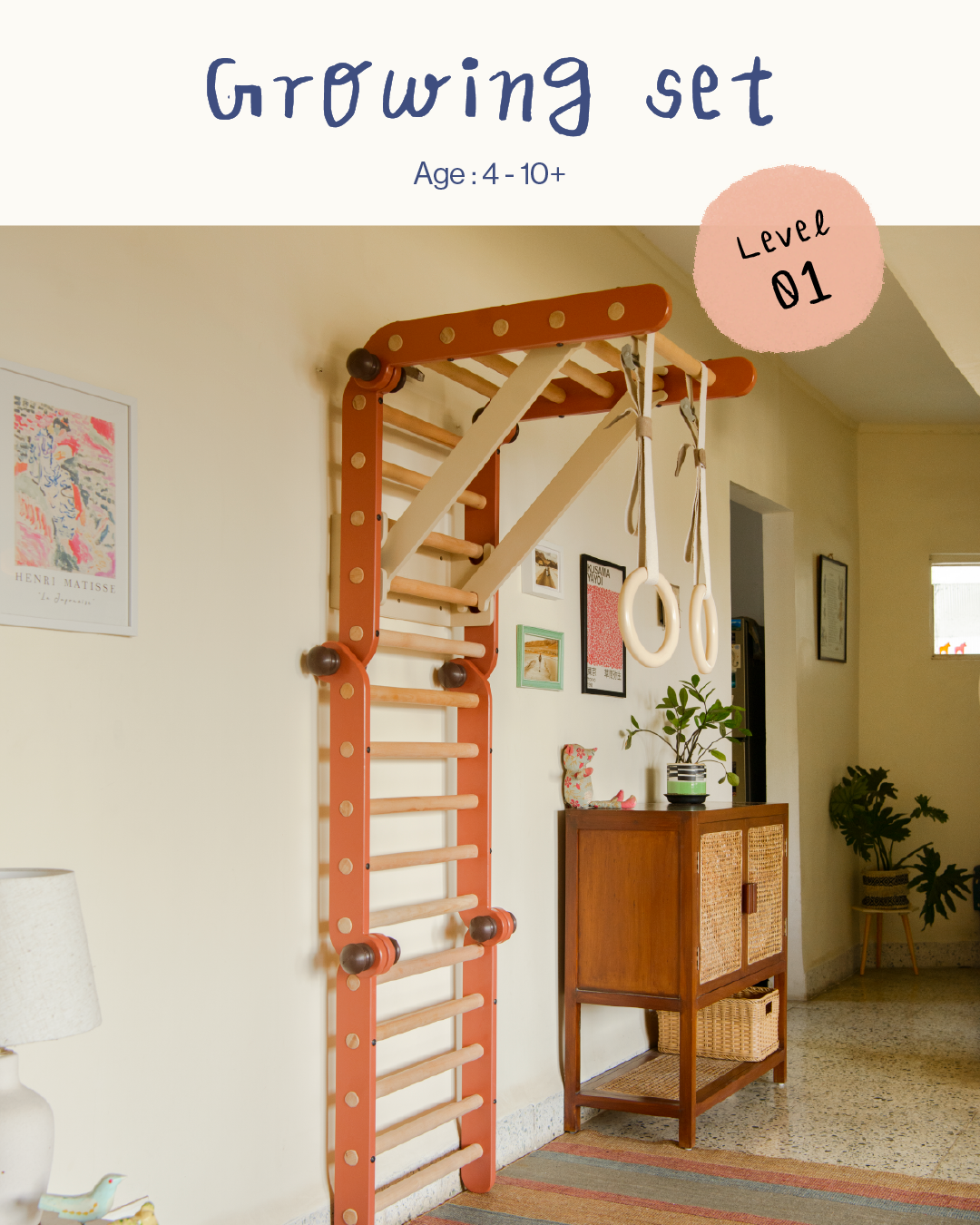 Growing Set Level 1 | Pikler Jungle Gym