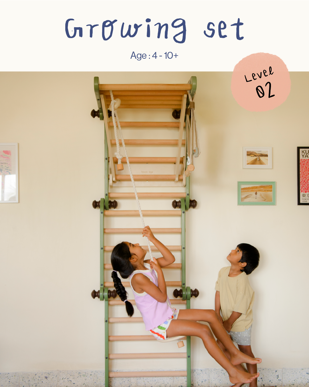 Growing Set Level 2 | Pikler Jungle Gym