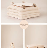 Cushion attachment for Pikler Triangle - Natural White