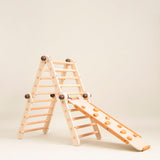 Slide attachment for Pikler Triangle MINI or MAX (with Reversible Rock Climbing Face) - N