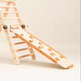 Slide attachment for Pikler Triangle MINI or MAX (with Reversible Rock Climbing Face) - N