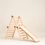 Slide attachment for Pikler Triangle MINI or MAX (with Reversible Rock Climbing Face) - N