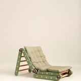 Cushion attachment for Pikler Triangle - Safari Green