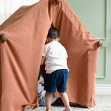 Tent attachment for Pikler Triangle - Rust