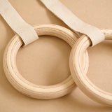 Gymnastic Rings or “Roman” Rings Attachment for Transformable Pikler Triangle