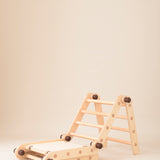 Cushion attachment for Transformable Pikler Triangle