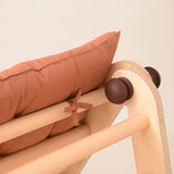 Cushion attachment for Transformable Pikler Triangle
