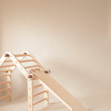 Slide attachment for Pikler Triangle MINI or MAX (with Reversible Rock Climbing Face)