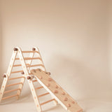 Slide attachment for Pikler Triangle MINI or MAX (with Reversible Rock Climbing Face)