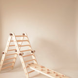 Slide attachment for Pikler Triangle MINI or MAX (with Reversible Rock Climbing Face)