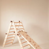 Slide attachment for Pikler Triangle MINI or MAX (with Reversible Rock Climbing Face)