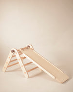 Slide attachment for Pikler Triangle MINI or MAX (with Reversible Rock Climbing Face)