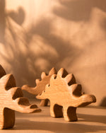 Stegosaur - Wooden Dinosaur Toys