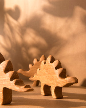 Stegosaur - Wooden Dinosaur Toys