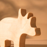 Triceratops - Wooden Dinosaur Toys