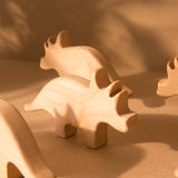 Triceratops - Wooden Dinosaur Toys
