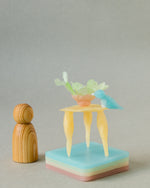modelling beeswax, open ended waldorf toy organic beeswax toy handmade in india, art materials, 12 pastel colours, table