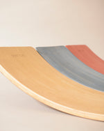 Curvy board 2.0 (Cork-Lined Balance Board)