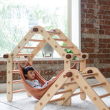 Hammock attachment for Transformable Pikler Triangle