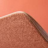 Curvy board 2.0 (Cork-Lined Balance Board in Madder Red)